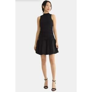 Madden NYC Mock Neck Bubble Mini Dress Size Small